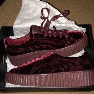 Brand New Burgundy Fenty Puma Rihanna’s